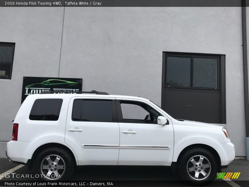 Taffeta White / Gray 2009 Honda Pilot Touring 4WD