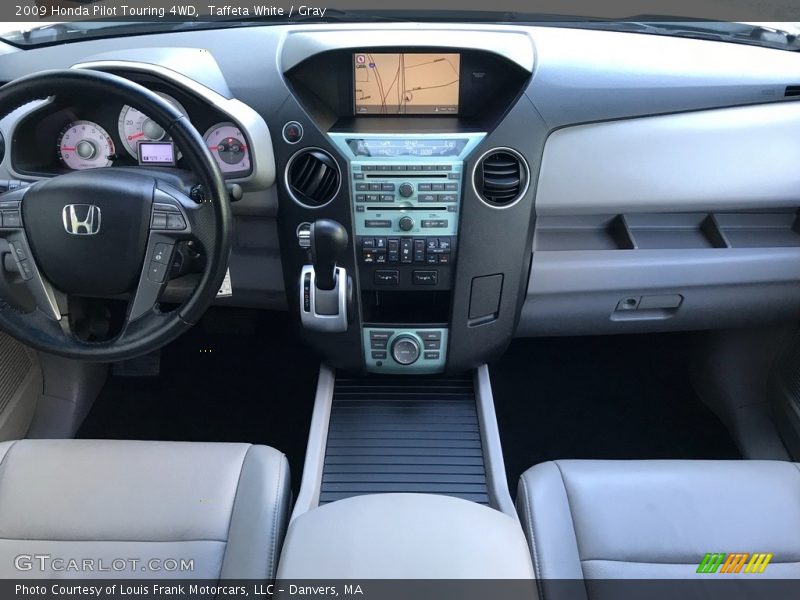 Taffeta White / Gray 2009 Honda Pilot Touring 4WD