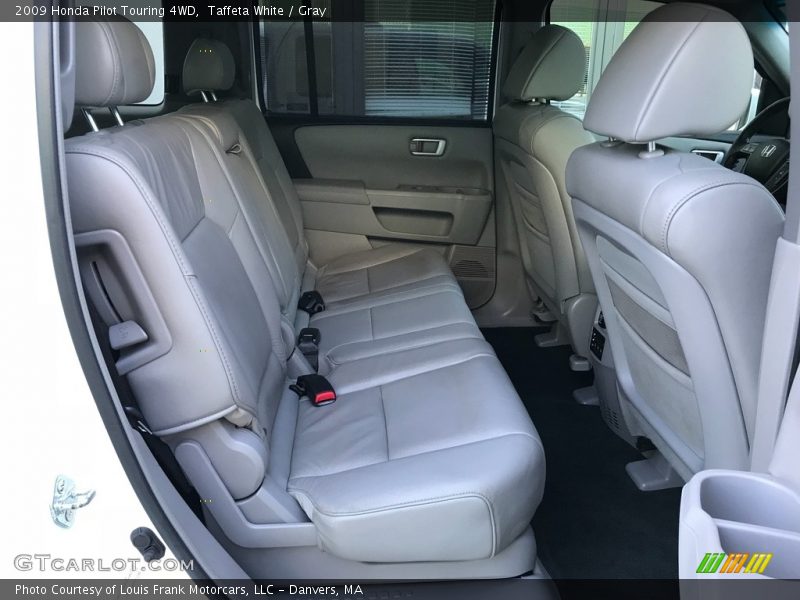 Taffeta White / Gray 2009 Honda Pilot Touring 4WD