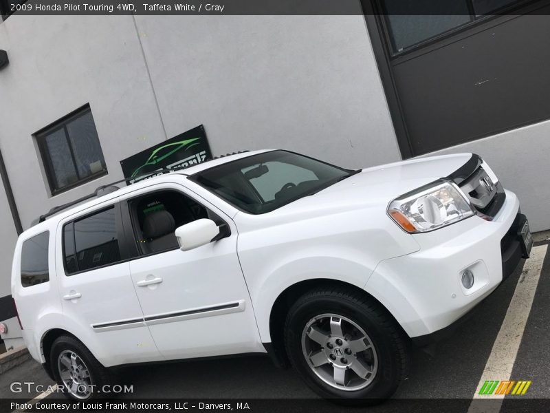 Taffeta White / Gray 2009 Honda Pilot Touring 4WD