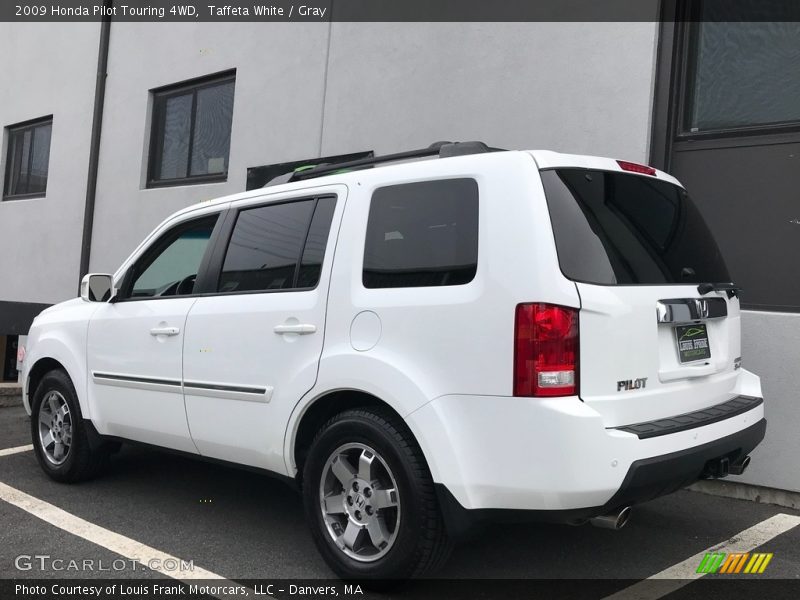 Taffeta White / Gray 2009 Honda Pilot Touring 4WD