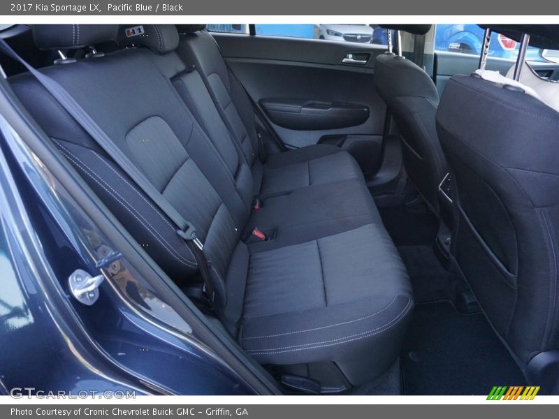 Pacific Blue / Black 2017 Kia Sportage LX