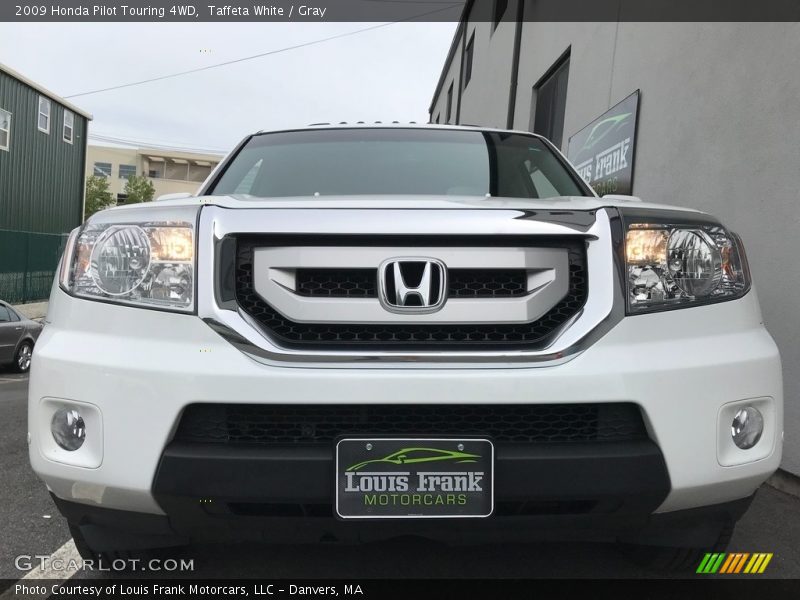 Taffeta White / Gray 2009 Honda Pilot Touring 4WD
