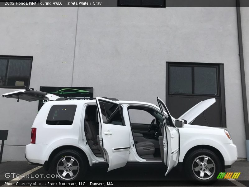 Taffeta White / Gray 2009 Honda Pilot Touring 4WD