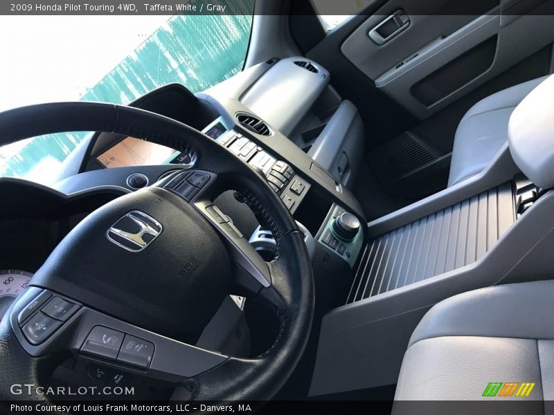 Taffeta White / Gray 2009 Honda Pilot Touring 4WD