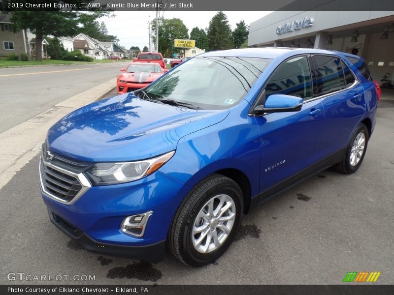 Kinetic Blue Metallic / Jet Black 2019 Chevrolet Equinox LT AWD