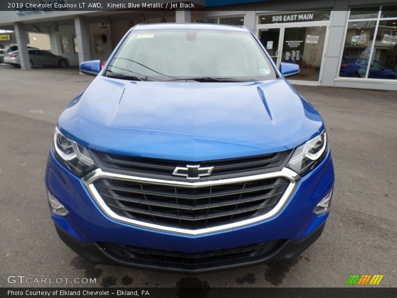 Kinetic Blue Metallic / Jet Black 2019 Chevrolet Equinox LT AWD