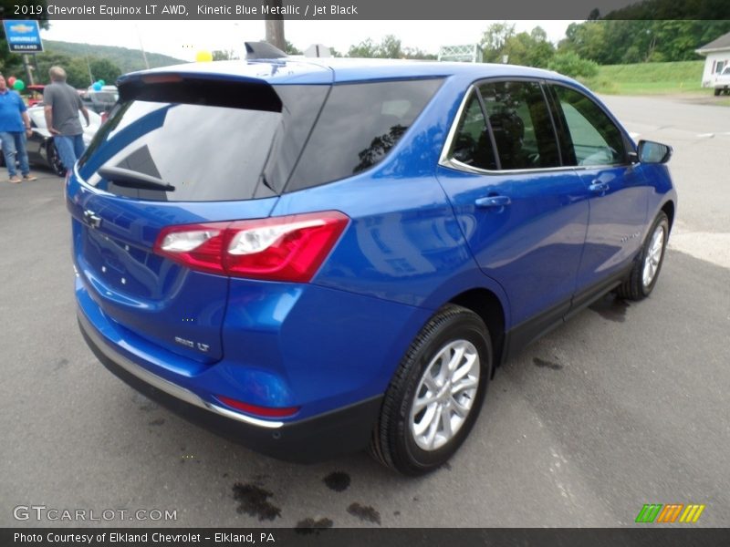 Kinetic Blue Metallic / Jet Black 2019 Chevrolet Equinox LT AWD