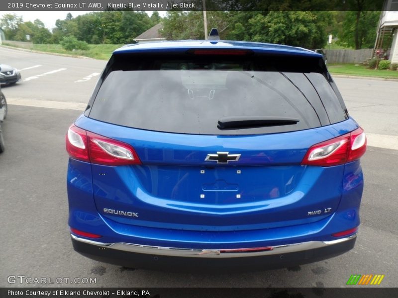 Kinetic Blue Metallic / Jet Black 2019 Chevrolet Equinox LT AWD