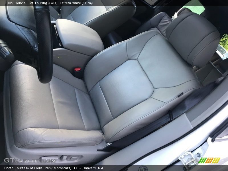 Taffeta White / Gray 2009 Honda Pilot Touring 4WD