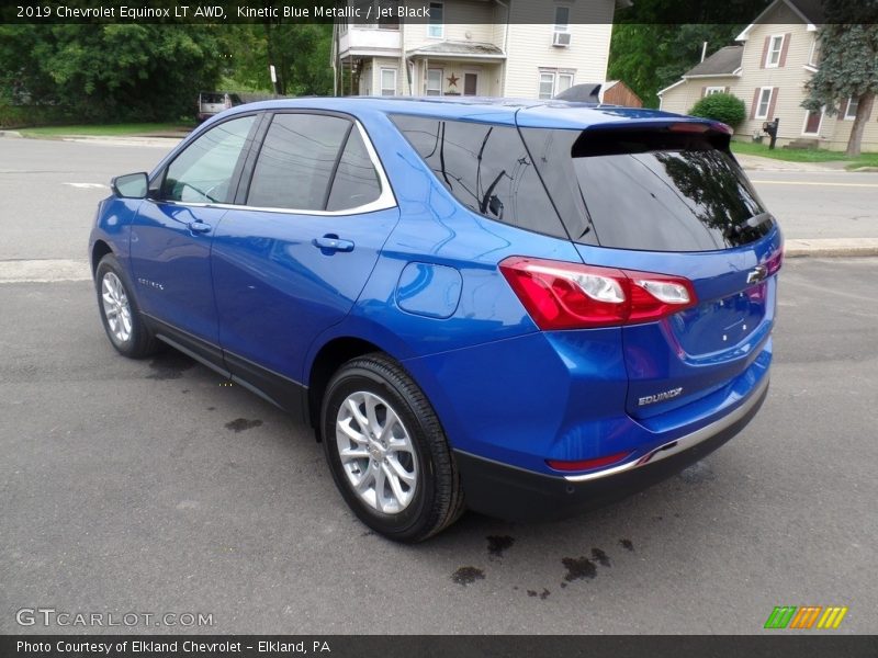 Kinetic Blue Metallic / Jet Black 2019 Chevrolet Equinox LT AWD