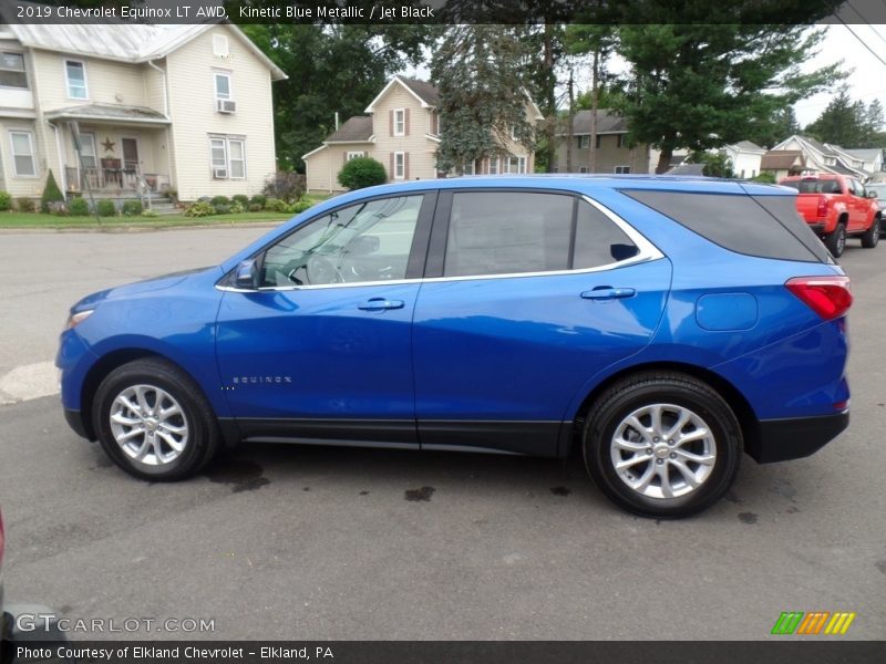 Kinetic Blue Metallic / Jet Black 2019 Chevrolet Equinox LT AWD