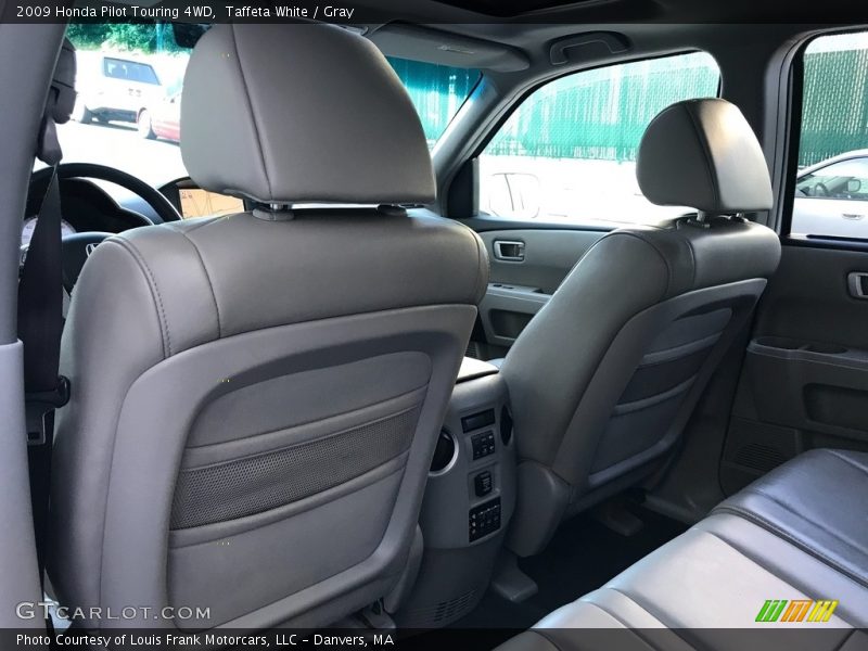 Taffeta White / Gray 2009 Honda Pilot Touring 4WD