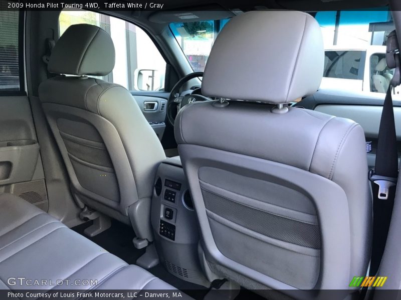 Taffeta White / Gray 2009 Honda Pilot Touring 4WD