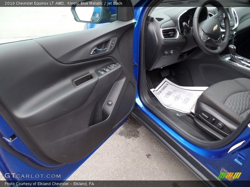 Kinetic Blue Metallic / Jet Black 2019 Chevrolet Equinox LT AWD
