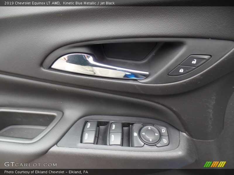 Kinetic Blue Metallic / Jet Black 2019 Chevrolet Equinox LT AWD
