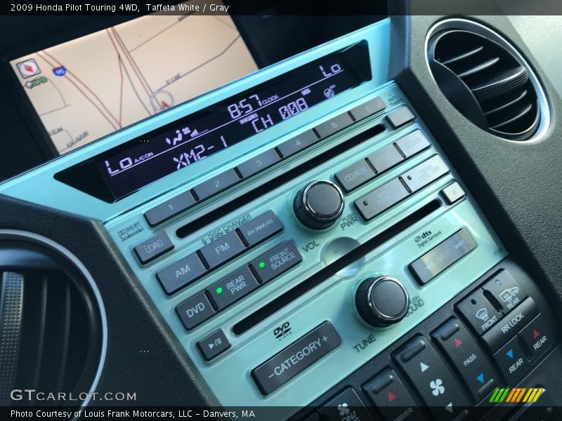 Taffeta White / Gray 2009 Honda Pilot Touring 4WD