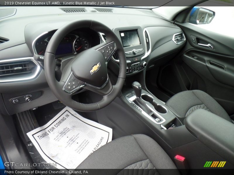 Kinetic Blue Metallic / Jet Black 2019 Chevrolet Equinox LT AWD