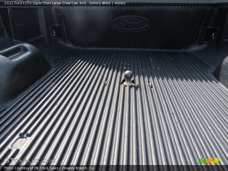 Oxford White / Adobe 2012 Ford F250 Super Duty Lariat Crew Cab 4x4