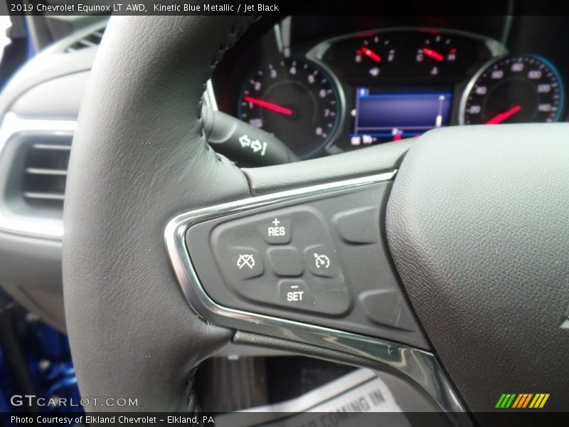 Kinetic Blue Metallic / Jet Black 2019 Chevrolet Equinox LT AWD