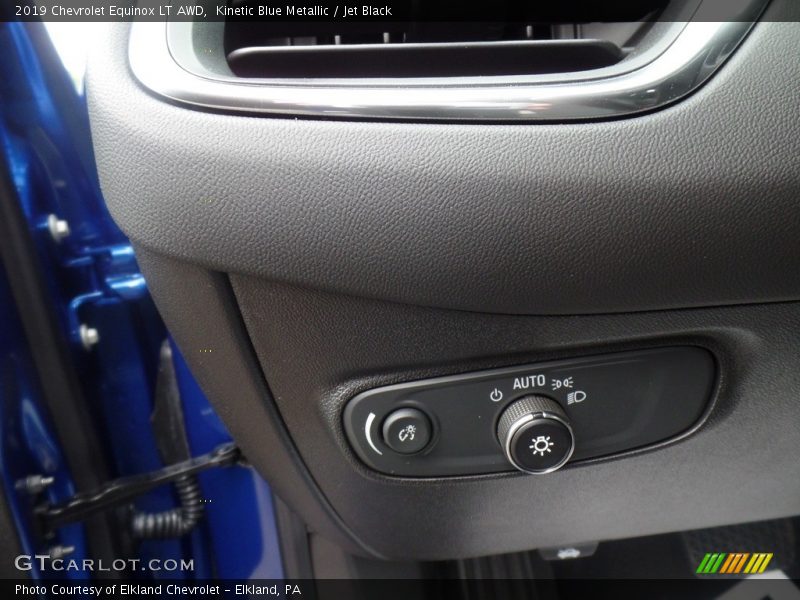 Kinetic Blue Metallic / Jet Black 2019 Chevrolet Equinox LT AWD