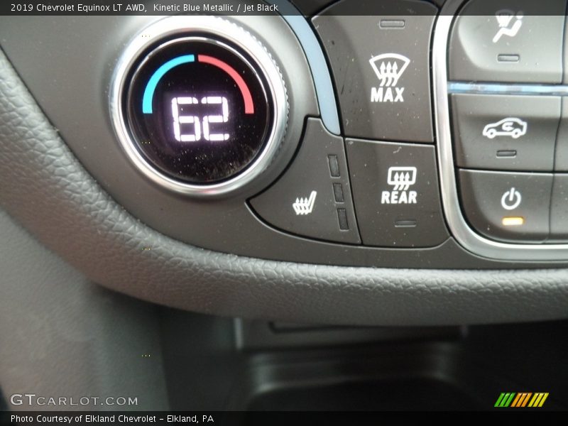 Kinetic Blue Metallic / Jet Black 2019 Chevrolet Equinox LT AWD