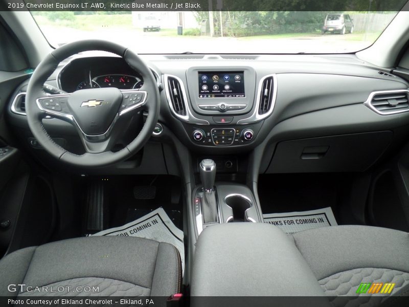 Kinetic Blue Metallic / Jet Black 2019 Chevrolet Equinox LT AWD