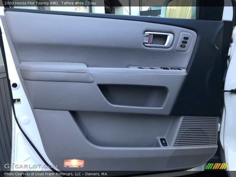 Taffeta White / Gray 2009 Honda Pilot Touring 4WD