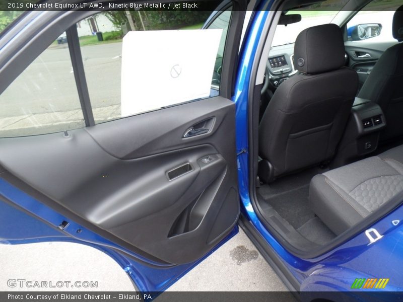 Kinetic Blue Metallic / Jet Black 2019 Chevrolet Equinox LT AWD