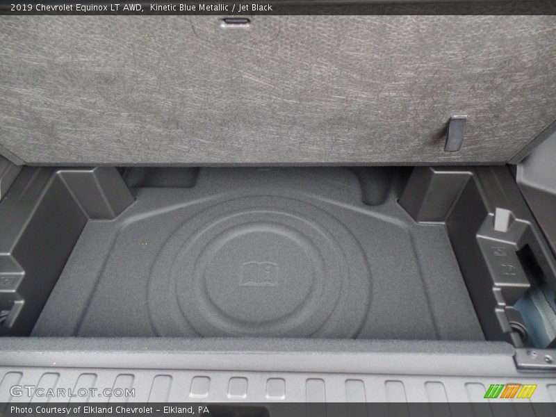 Kinetic Blue Metallic / Jet Black 2019 Chevrolet Equinox LT AWD