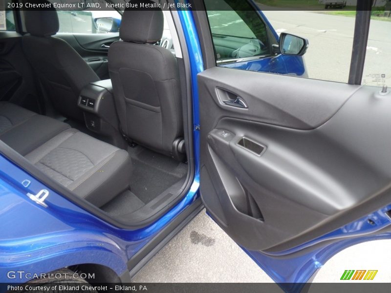 Kinetic Blue Metallic / Jet Black 2019 Chevrolet Equinox LT AWD