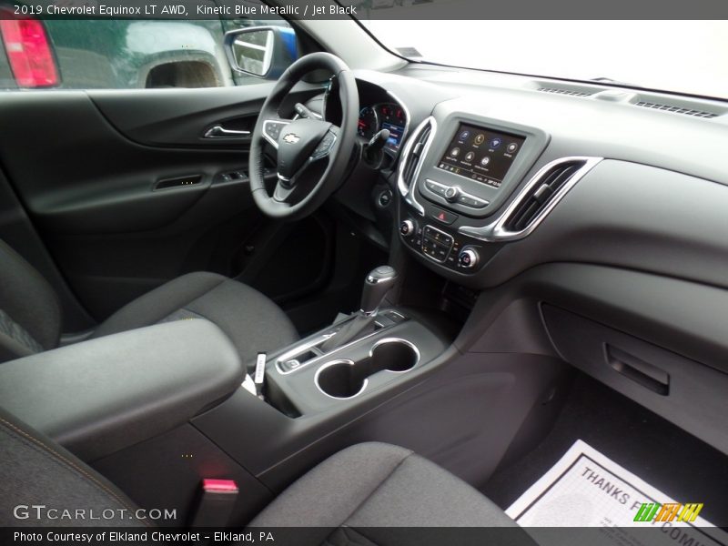 Kinetic Blue Metallic / Jet Black 2019 Chevrolet Equinox LT AWD