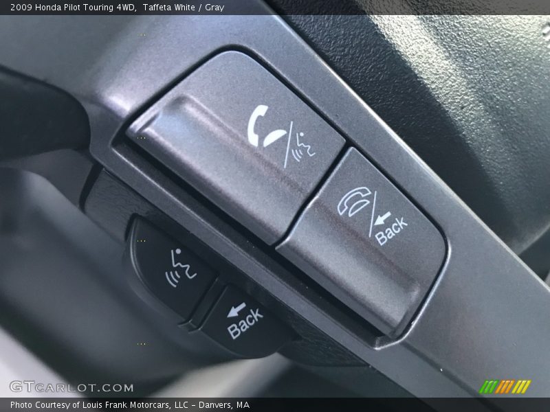 Taffeta White / Gray 2009 Honda Pilot Touring 4WD