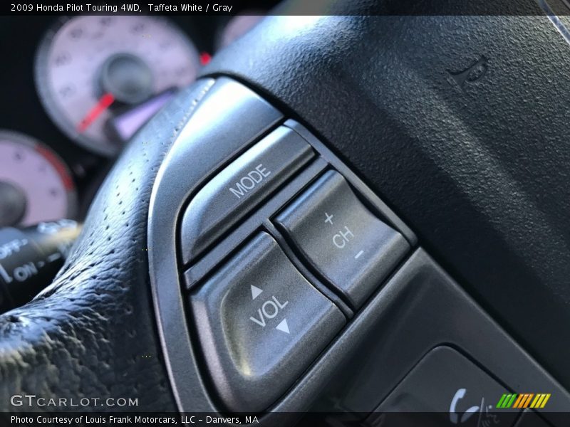 Taffeta White / Gray 2009 Honda Pilot Touring 4WD