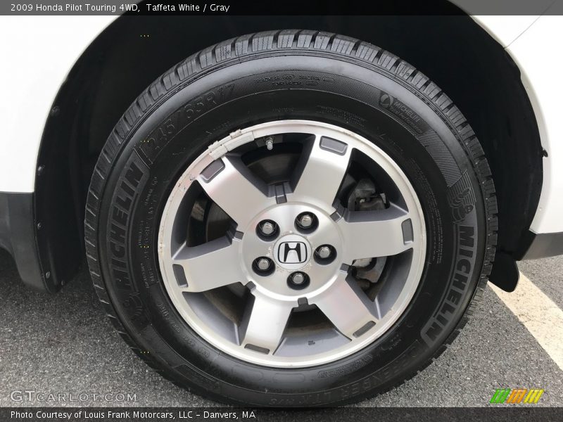 Taffeta White / Gray 2009 Honda Pilot Touring 4WD
