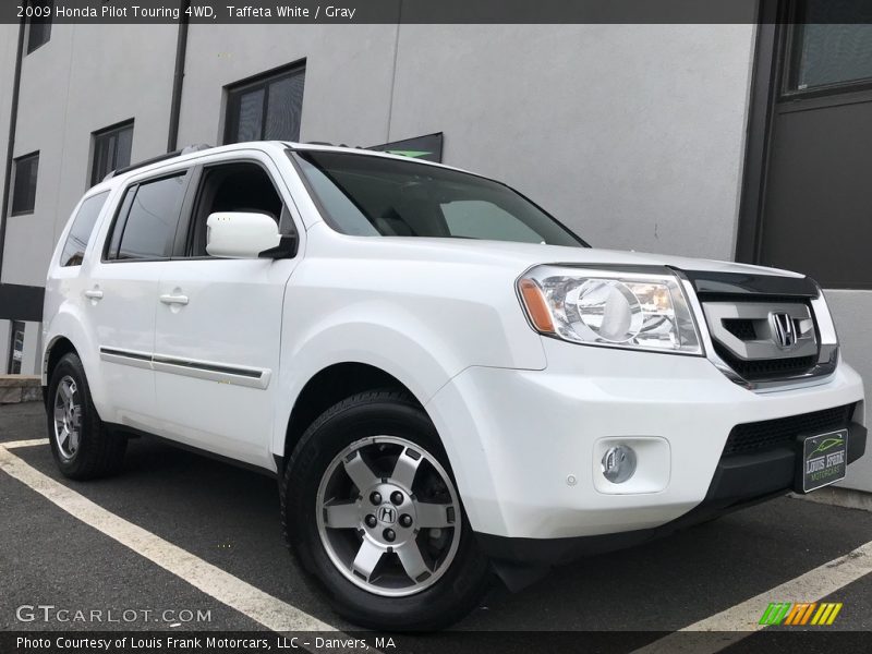 Taffeta White / Gray 2009 Honda Pilot Touring 4WD