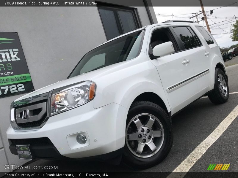 Taffeta White / Gray 2009 Honda Pilot Touring 4WD