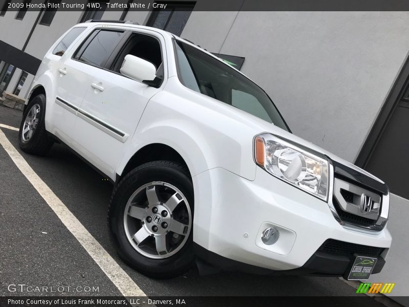 Taffeta White / Gray 2009 Honda Pilot Touring 4WD
