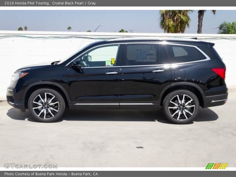 Crystal Black Pearl / Gray 2019 Honda Pilot Touring