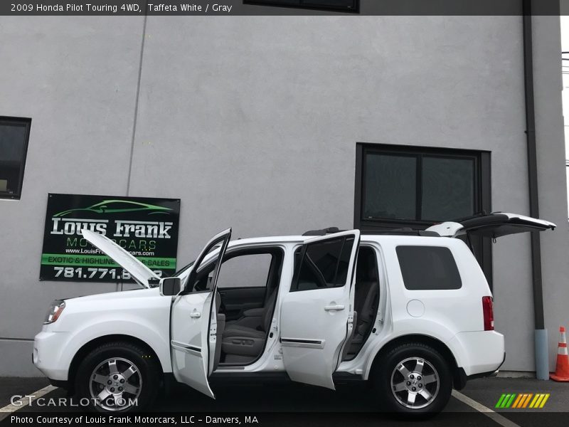 Taffeta White / Gray 2009 Honda Pilot Touring 4WD