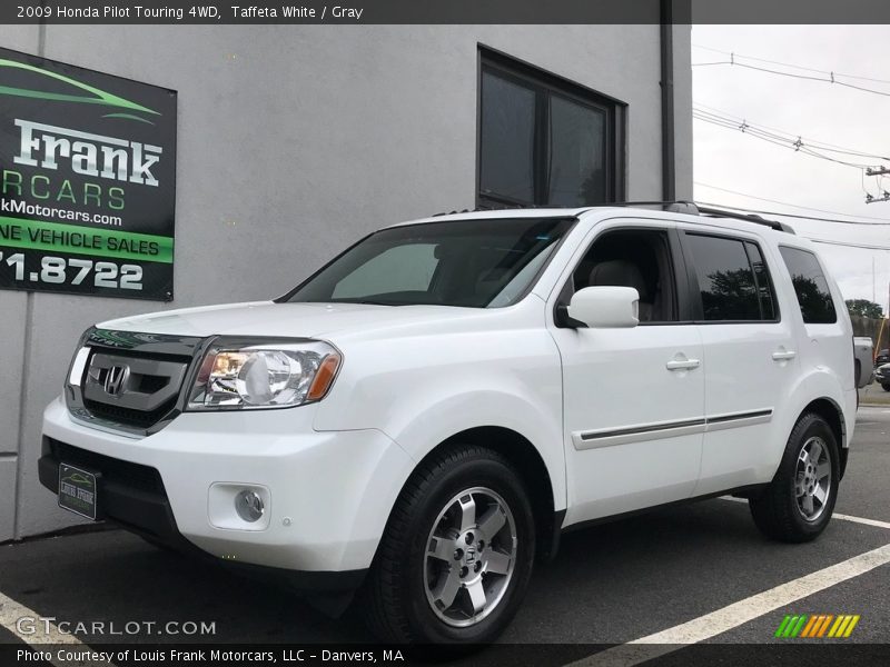 Taffeta White / Gray 2009 Honda Pilot Touring 4WD