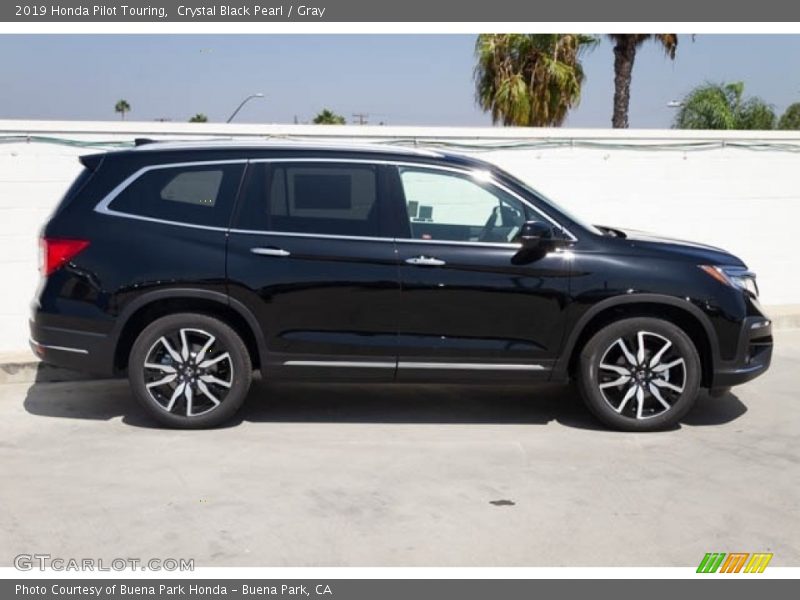 Crystal Black Pearl / Gray 2019 Honda Pilot Touring