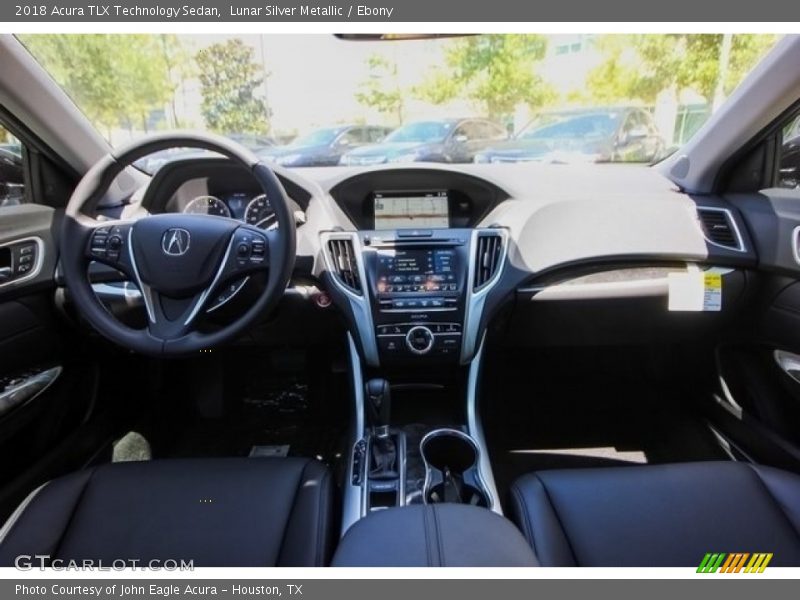 Lunar Silver Metallic / Ebony 2018 Acura TLX Technology Sedan