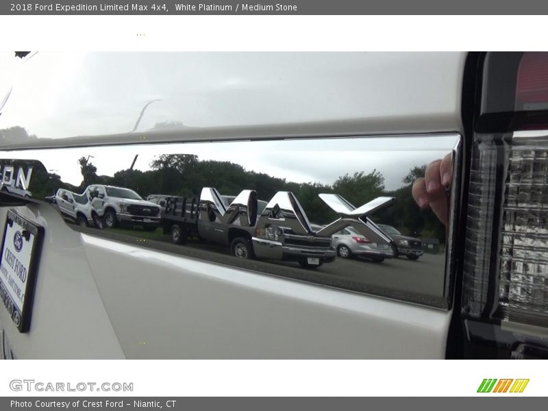 White Platinum / Medium Stone 2018 Ford Expedition Limited Max 4x4