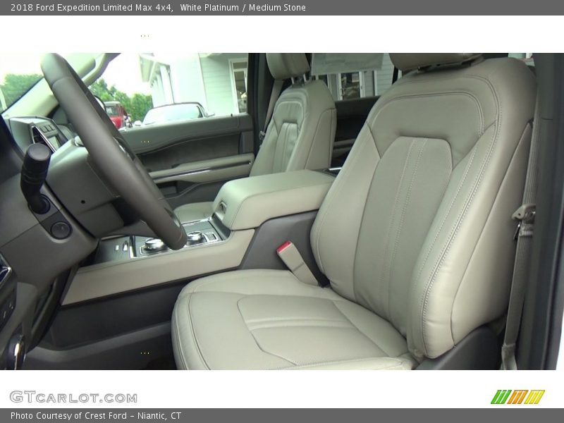 White Platinum / Medium Stone 2018 Ford Expedition Limited Max 4x4