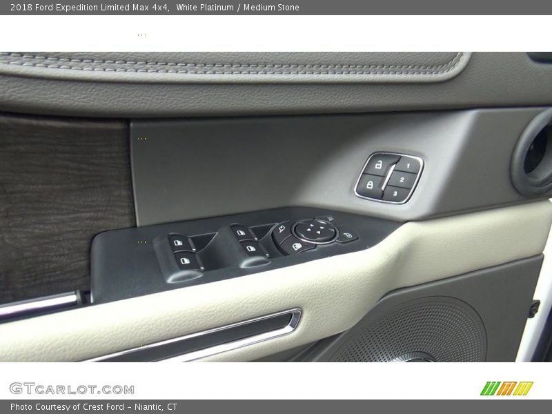 White Platinum / Medium Stone 2018 Ford Expedition Limited Max 4x4