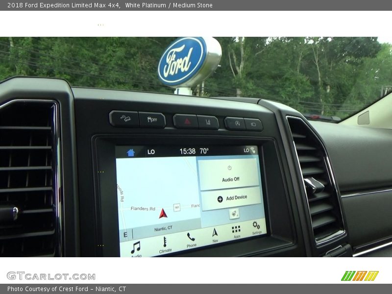 White Platinum / Medium Stone 2018 Ford Expedition Limited Max 4x4