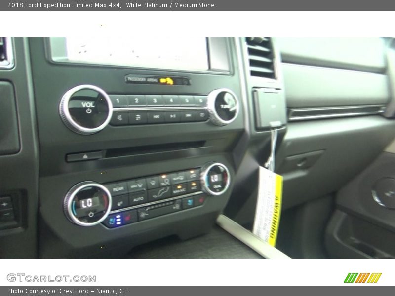 White Platinum / Medium Stone 2018 Ford Expedition Limited Max 4x4