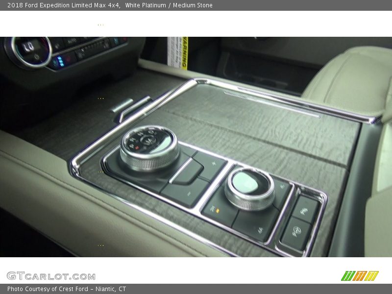 White Platinum / Medium Stone 2018 Ford Expedition Limited Max 4x4