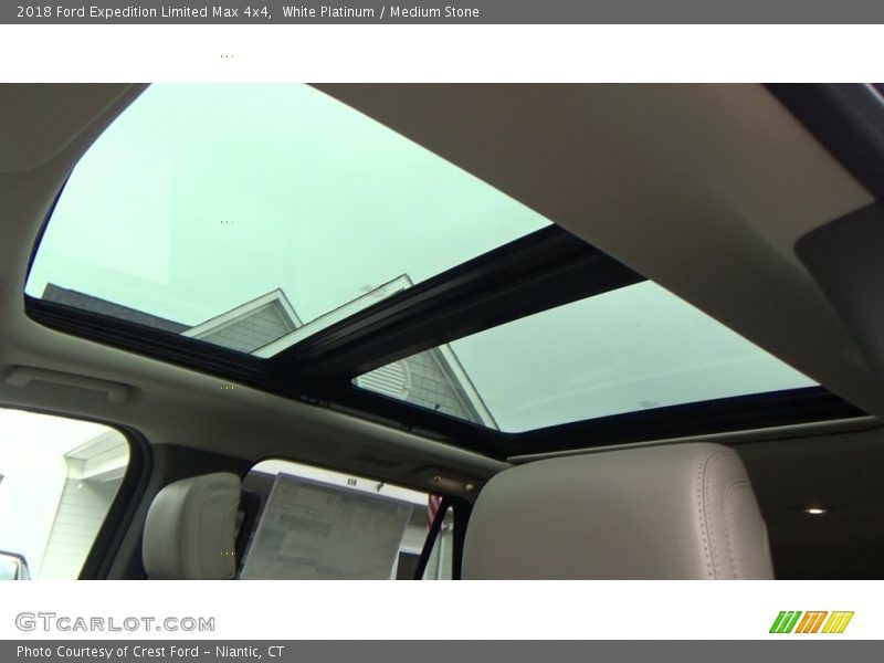 White Platinum / Medium Stone 2018 Ford Expedition Limited Max 4x4